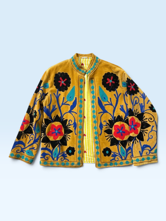 Embroidered Bloom Jacket