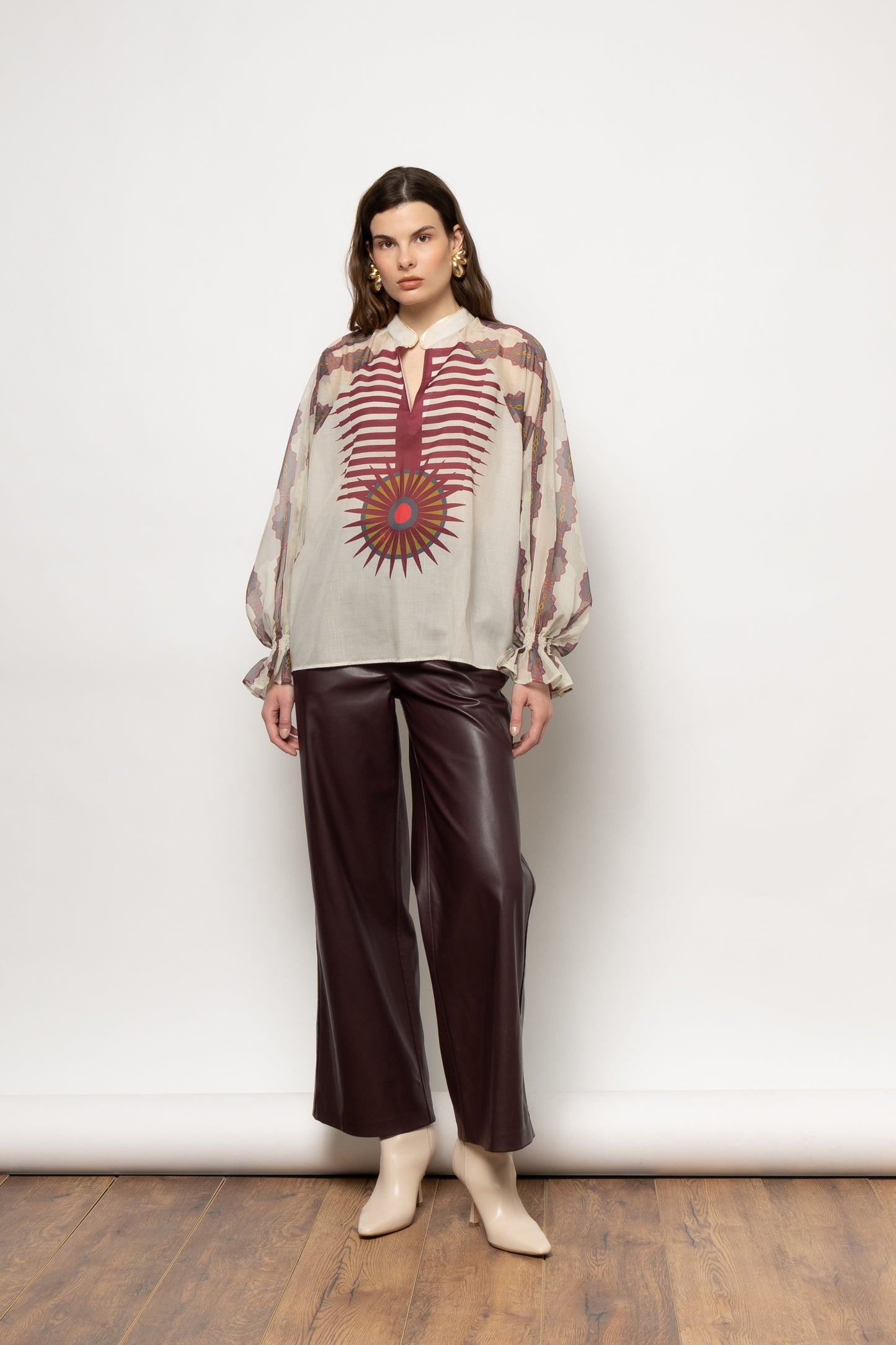 NEMA NEW Boho Sunburst Blouse