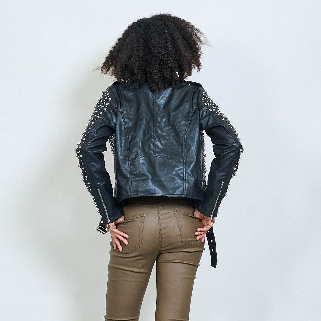 Studded Leather Jacket