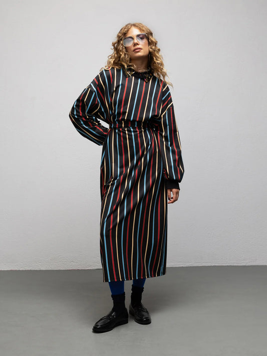 WE__ARE
MARISA DRESS - STRIPES