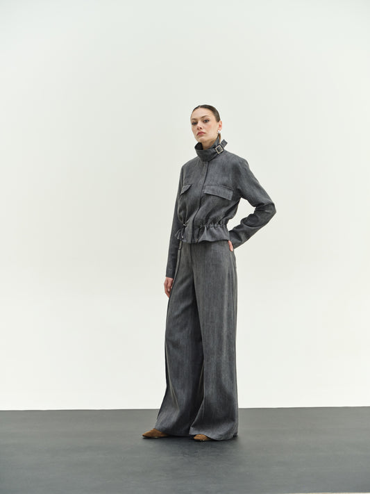CHICARD COTTON JEAN PANTS