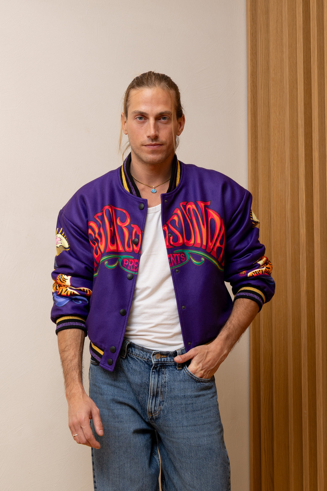 Never On Sunday Iconic Jacket Purple