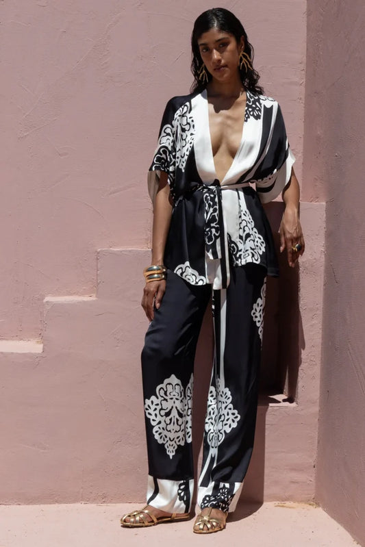 Liora Pants – Black Nema Resort Wear