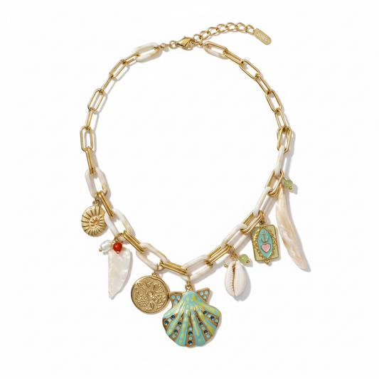 Ocean Treasure Charm Necklace