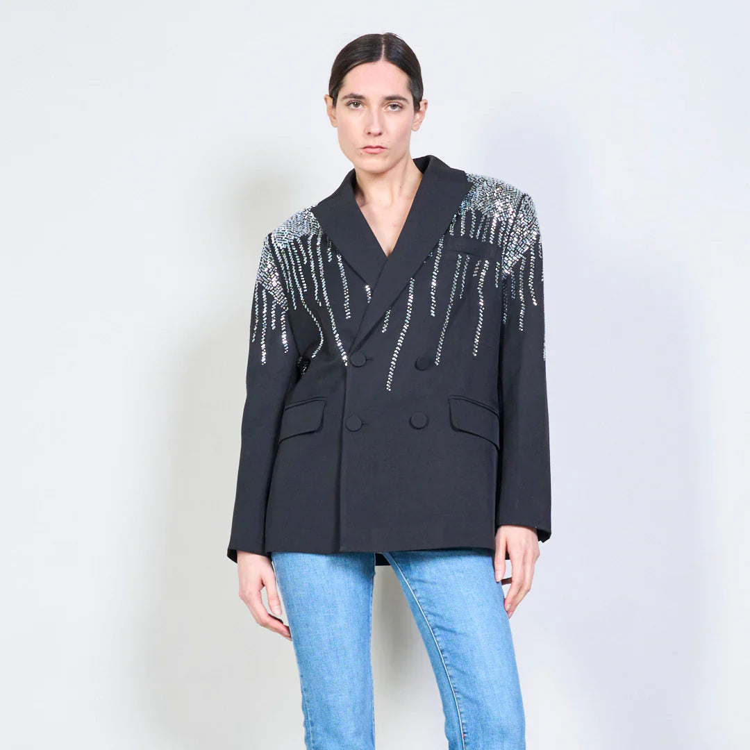 Crystal Drip Blazer