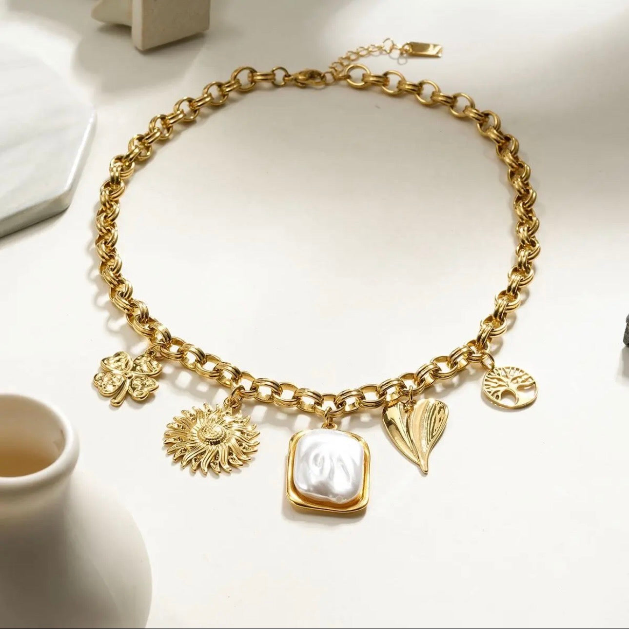 Golden Muse Necklace