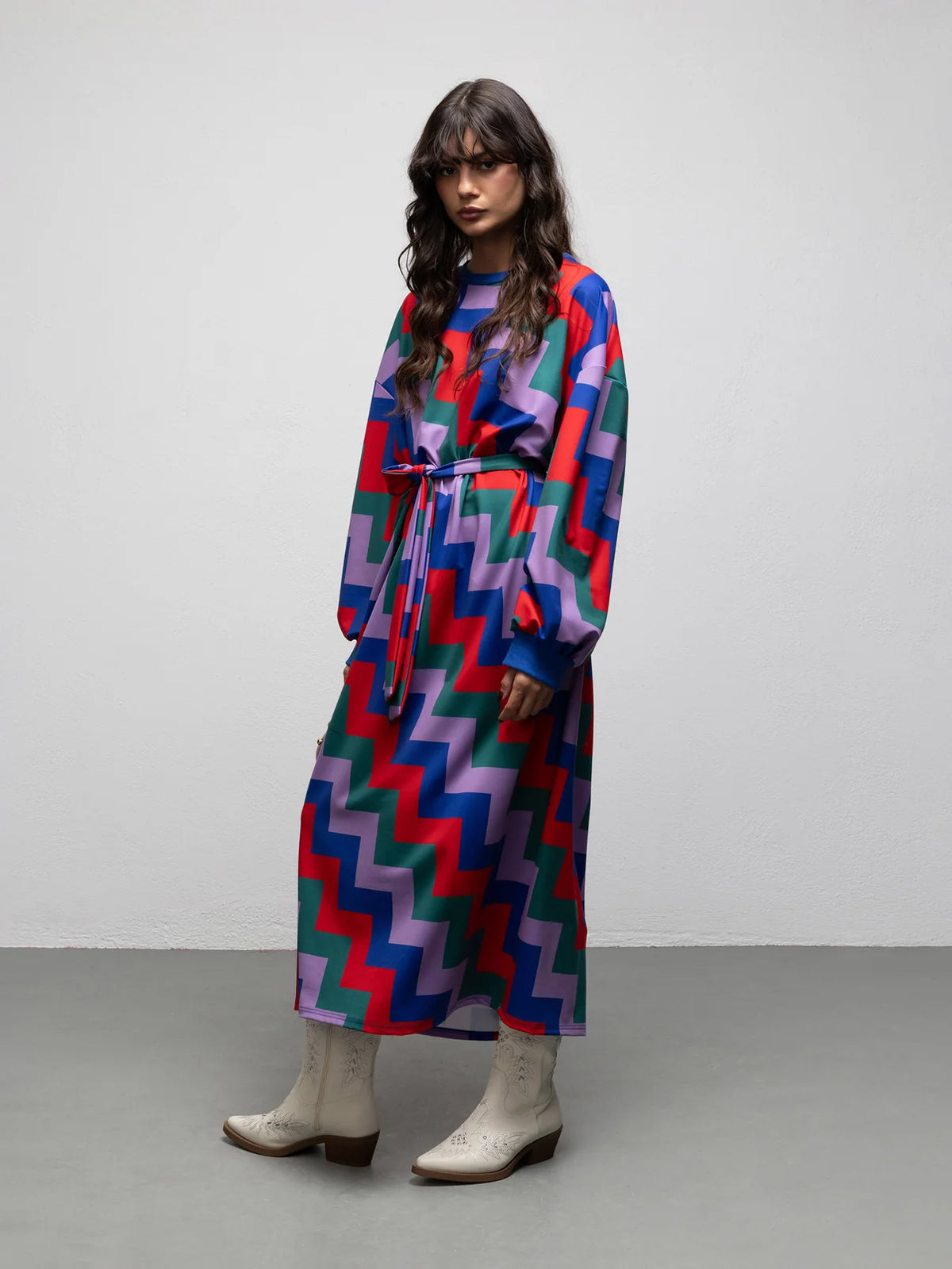 WE__ARE
MARISA DRESS - ZIGZAG
