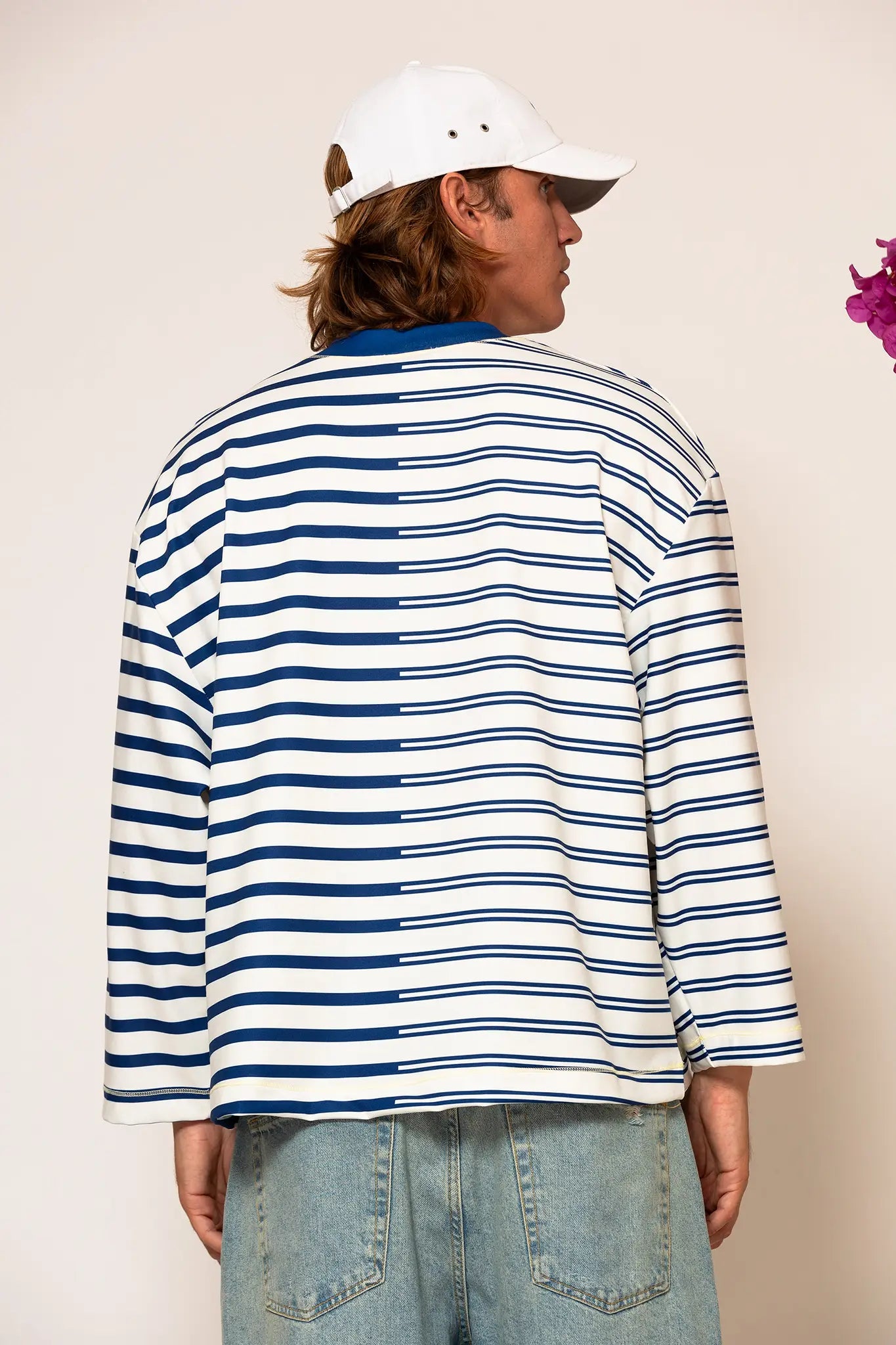 LSF Striped blouse with logo print