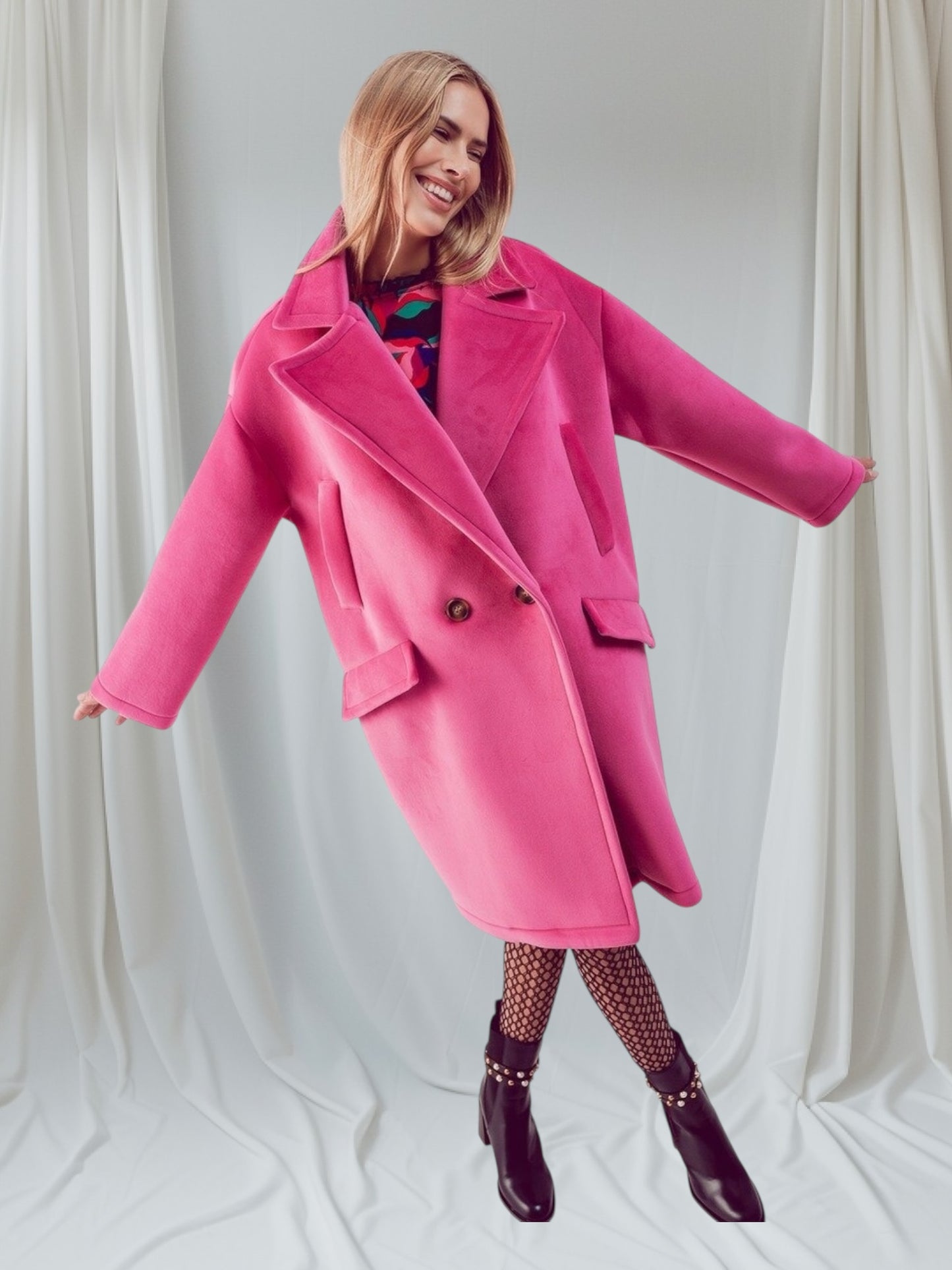 Fuchsia Dream Coat