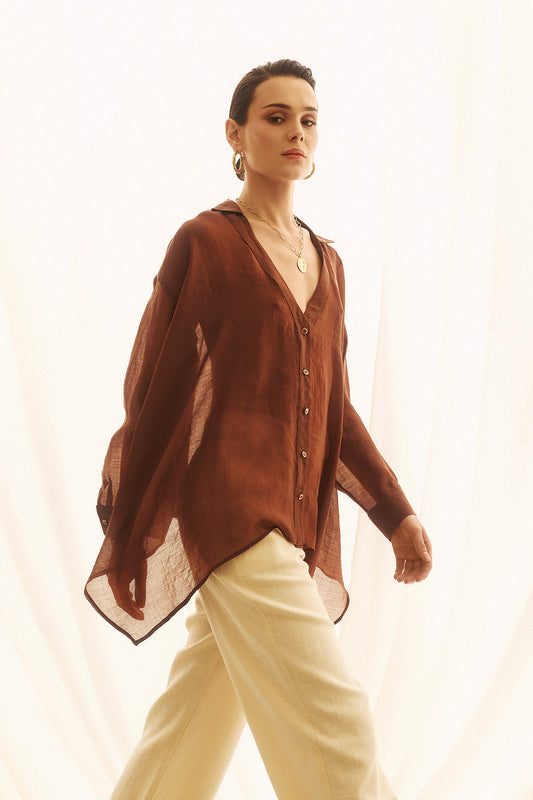 Figaro Theros Shirt brown