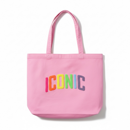 Iconic Shopping Big Bag – Pink