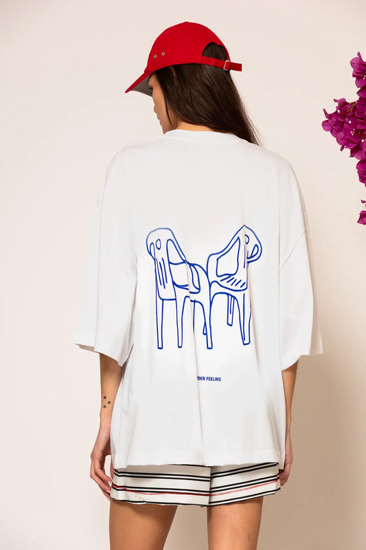 LSF “karekla” Loose fit T-shirt with print