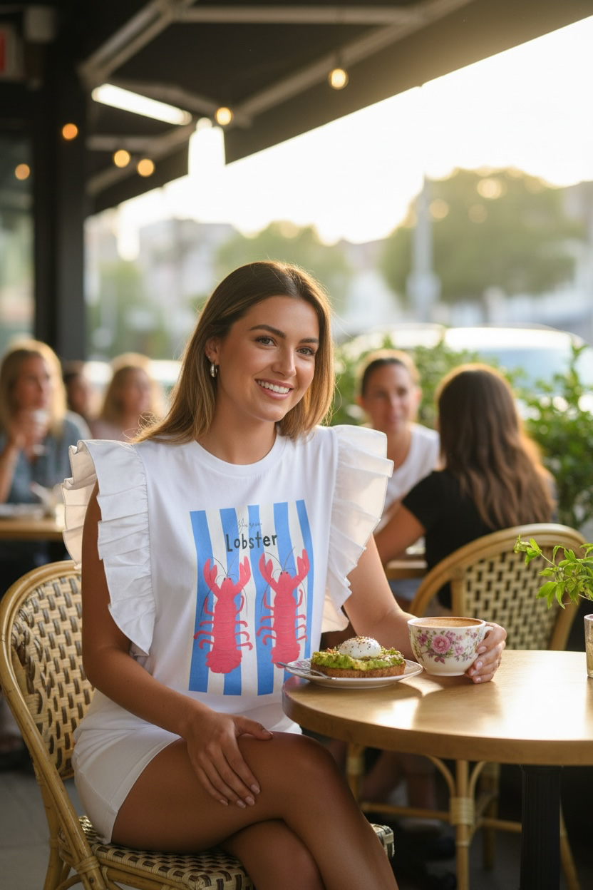 Coastal Lobster Tee