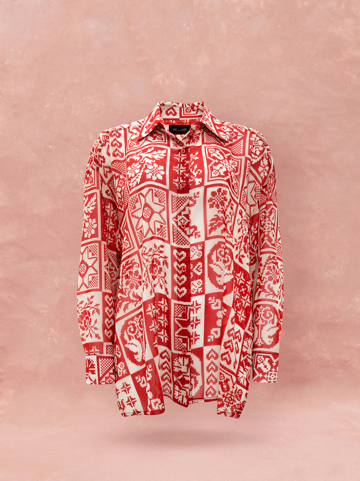 WE__ARE
OVERSIZED CHIFFON SHIRT - KOUVERTA