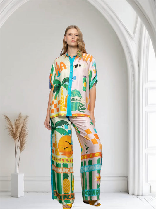 NEVER ON SUNDAY
GIADA pants only