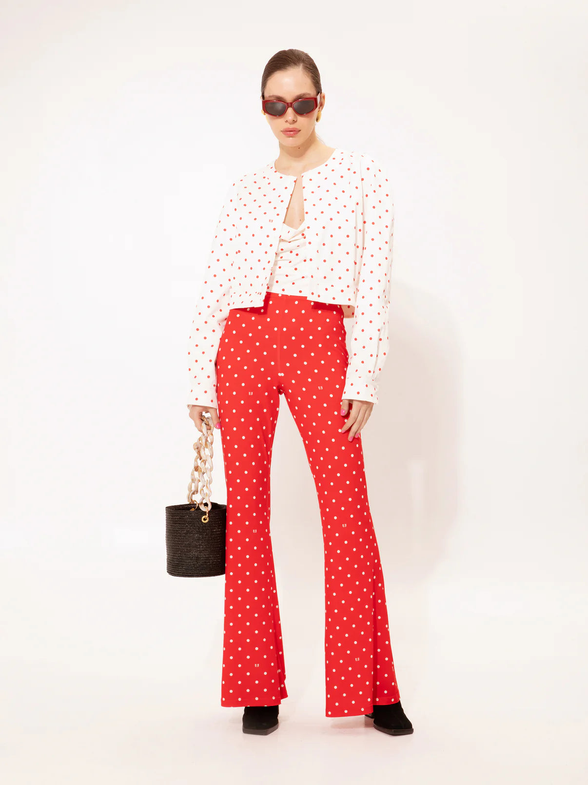 WE ARE CROPPED JACKET POUA WHITE