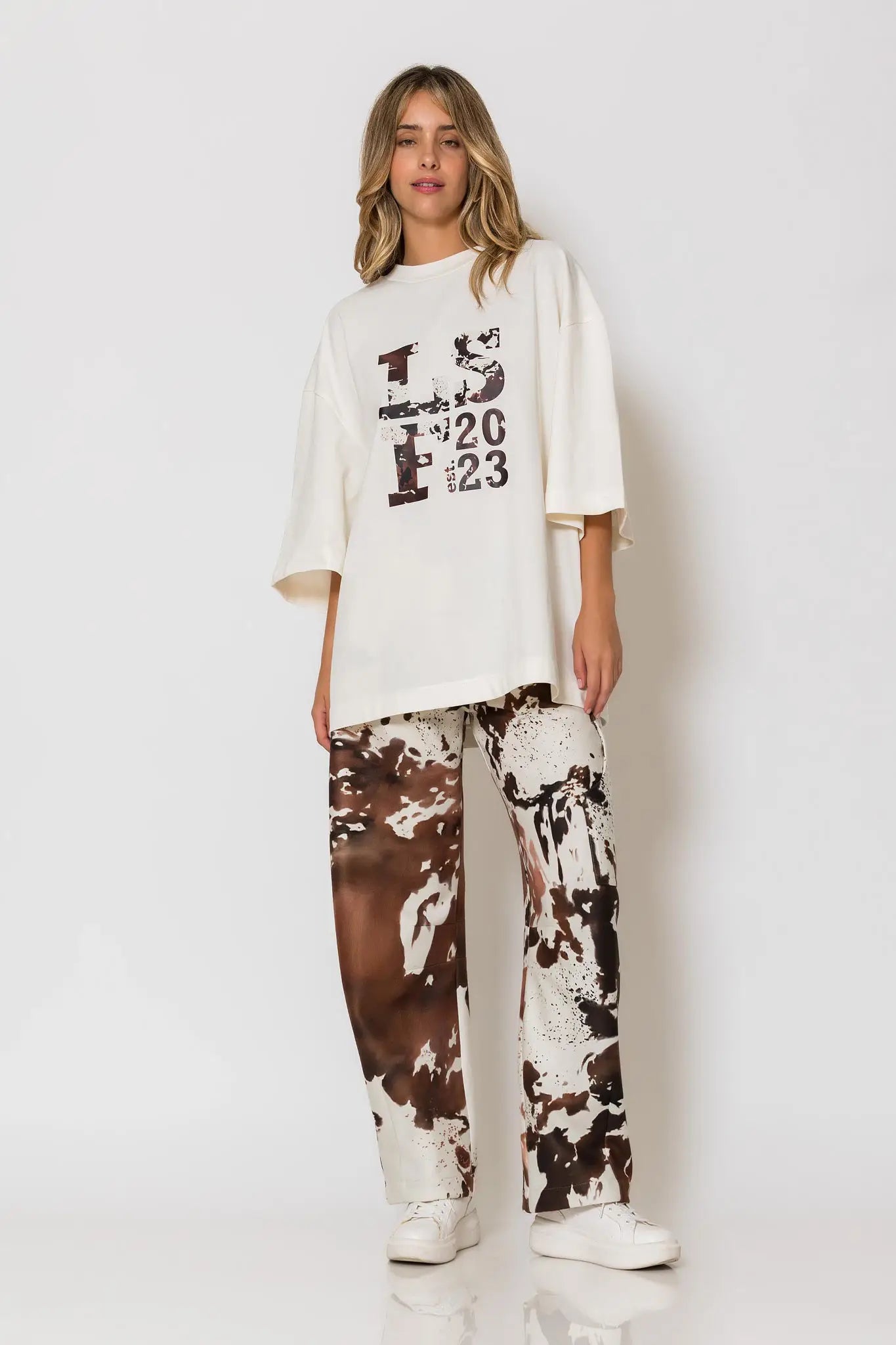 Animal Logo-printed loose fit T-shirt