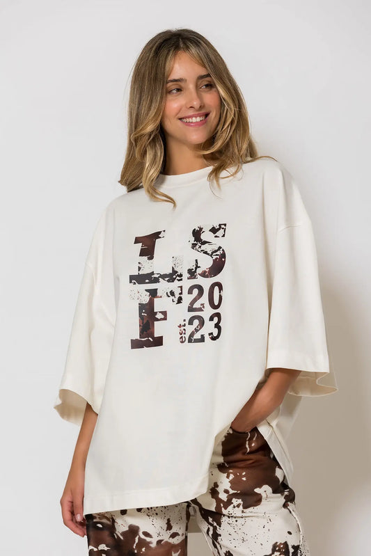 Animal Logo-printed loose fit T-shirt