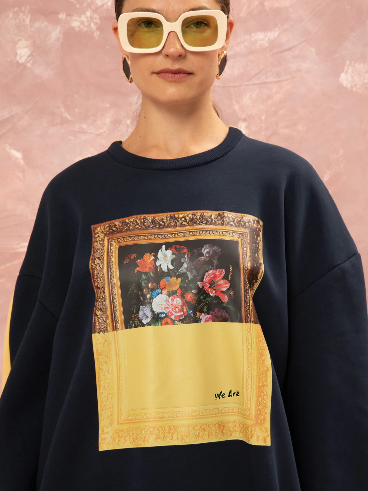 WE__ARE
FUTTER OVERSIZED DRESS - BLUE/YELLOW