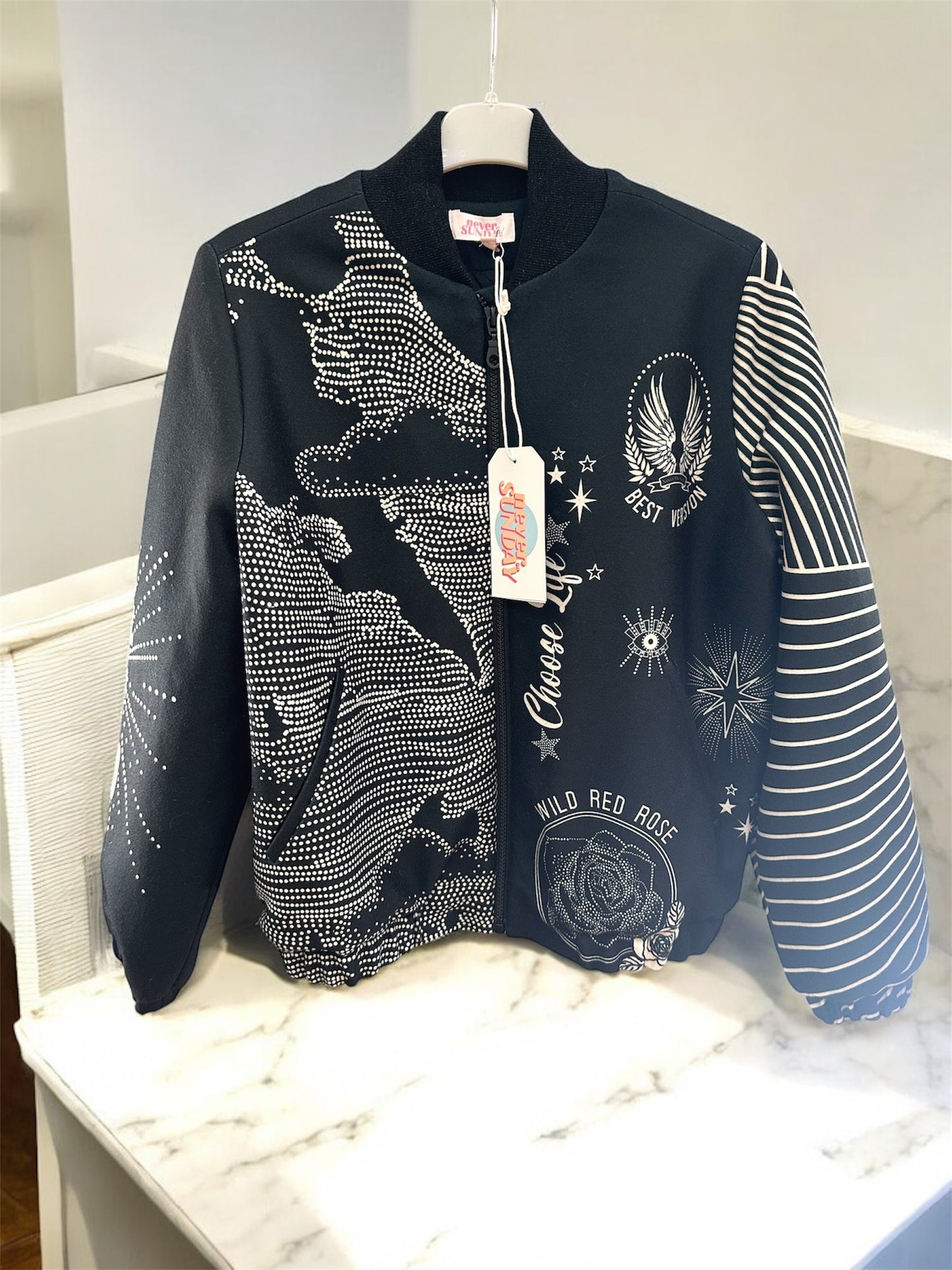 Never on Sunday LICORNE JACKET Statement Pegasus