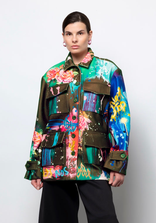 Never on Sunday ADIRA JACKET HAKI