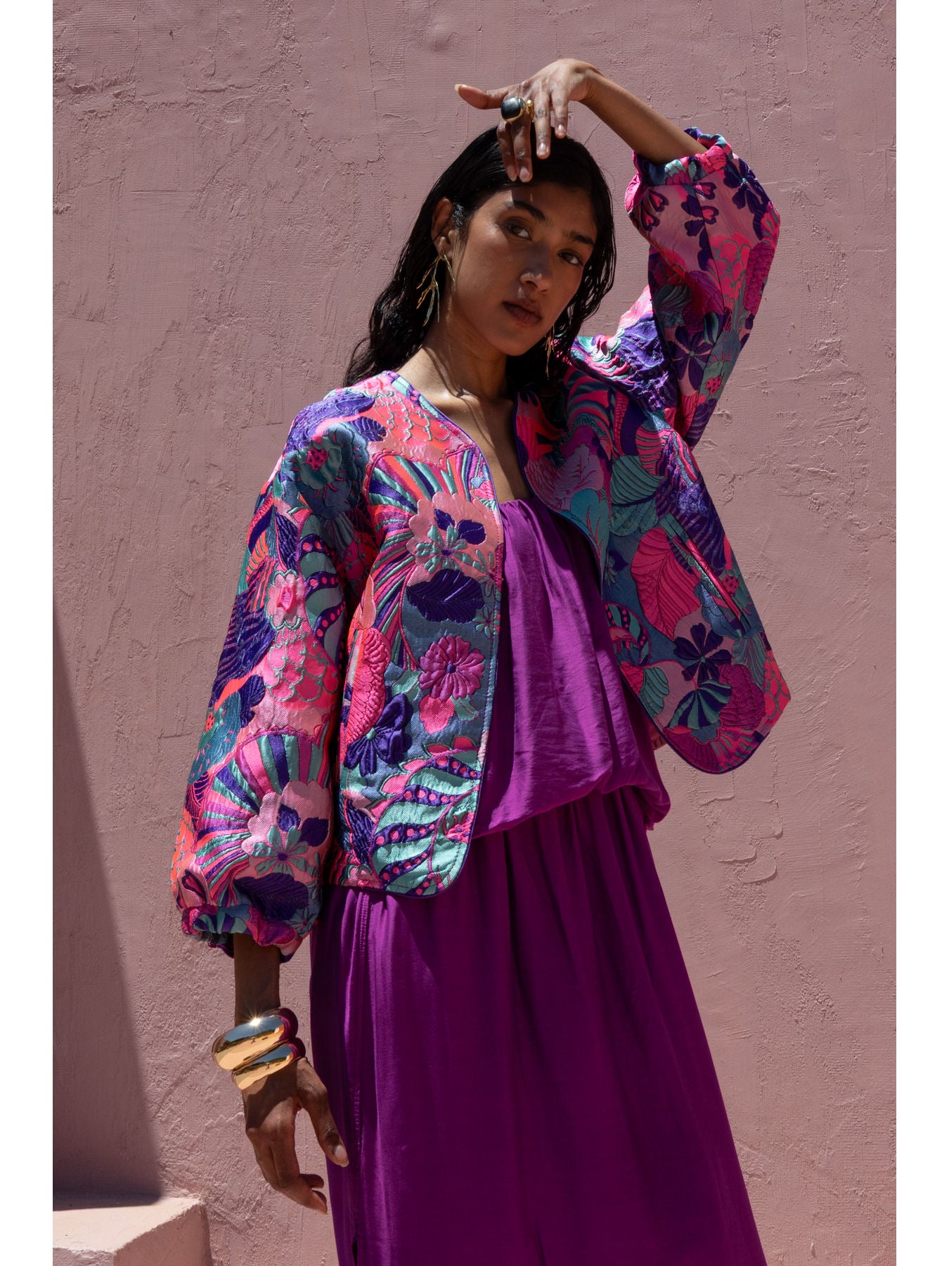 Nema Resortwear Aveline Jacket Σακάκι – Fuchsia