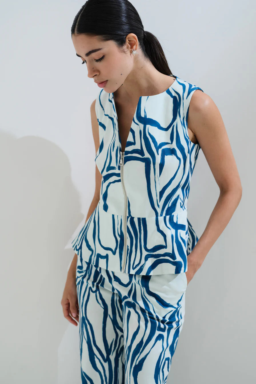 Peplum blouse