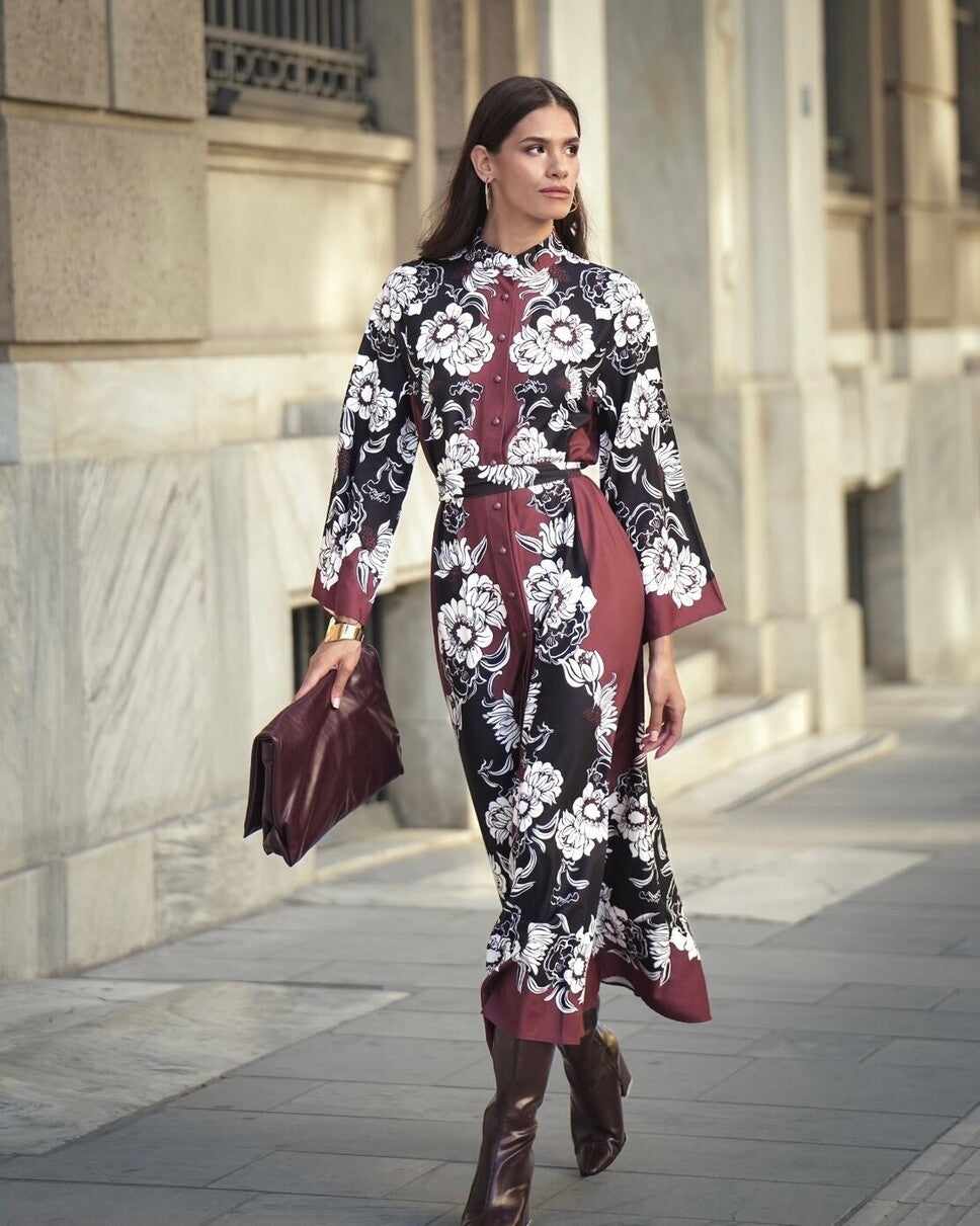 EIRIANNA
DARK CHOCOLATE DRESS