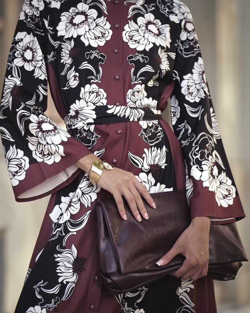 EIRIANNA
DARK CHOCOLATE DRESS