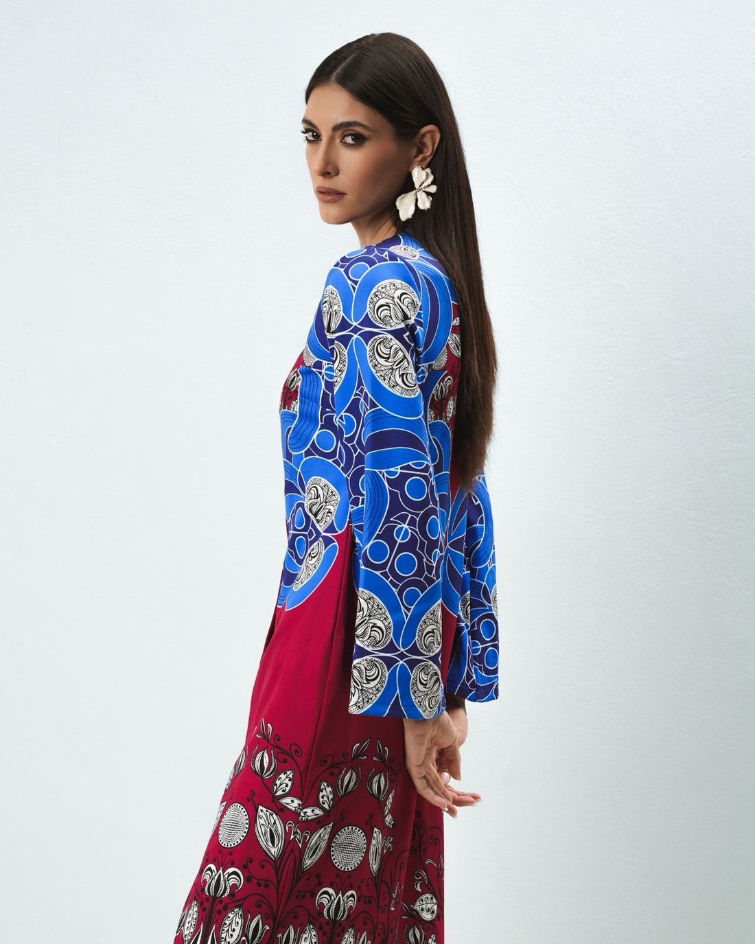 EIRIANNA
BLUE SWAN LONG DRESS