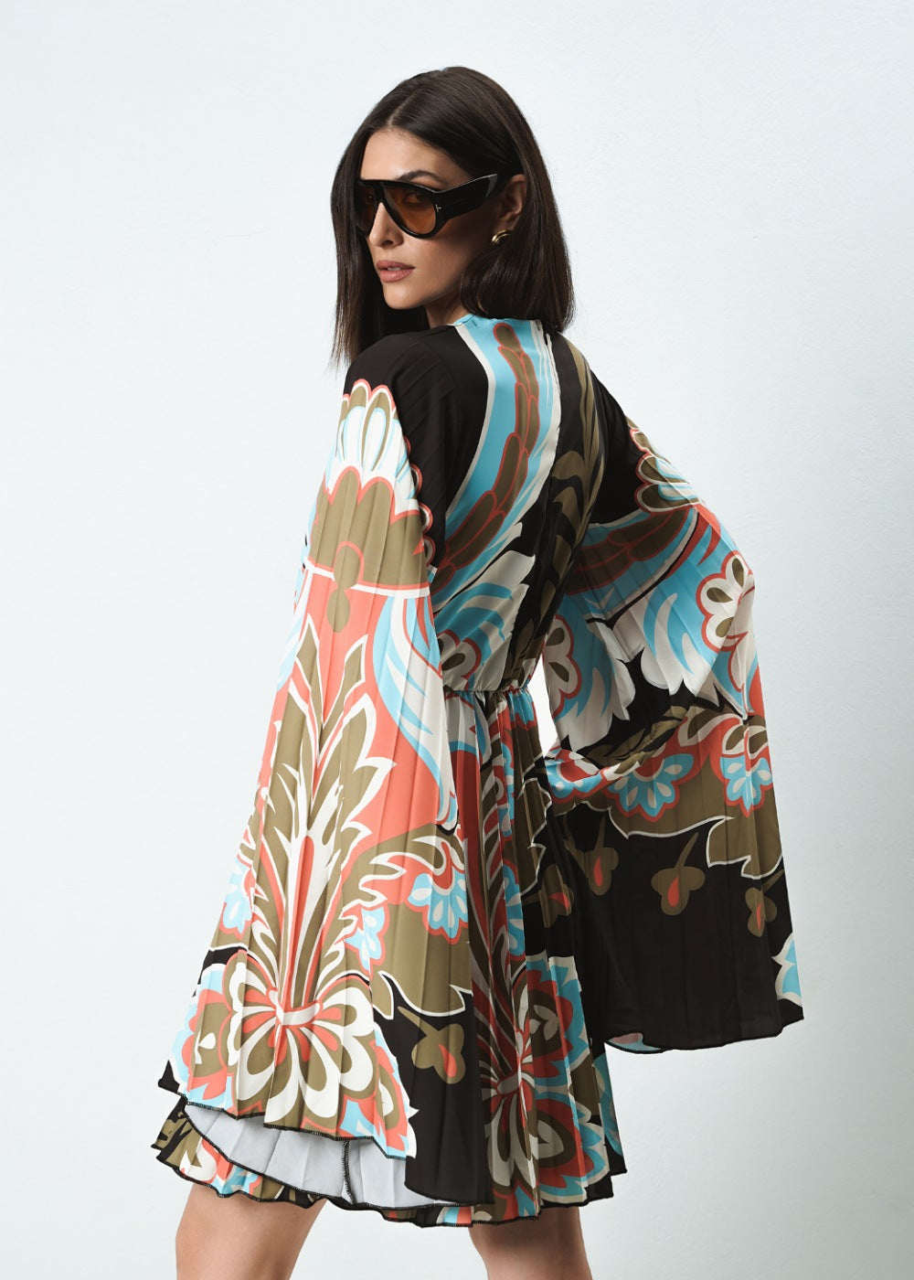 EIRIANNA MIDI OLIVE DRESS