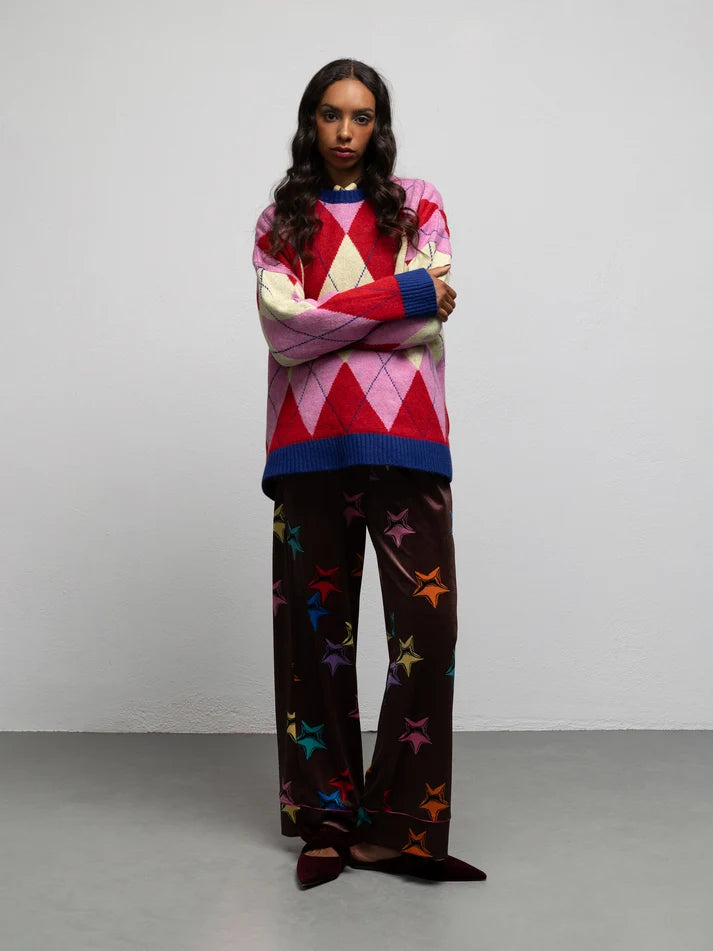 WE__ARE WARHOL KNIT SWEATER - DIAMOND PINK