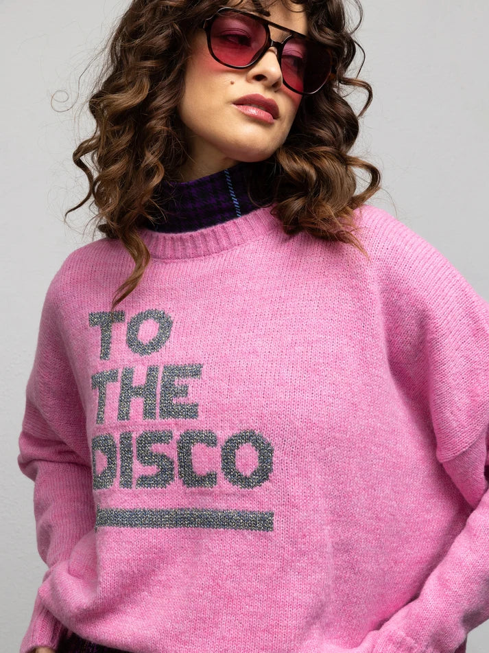 WE__ARE WARHOL KNIT SWEATER - TO THE DISCO