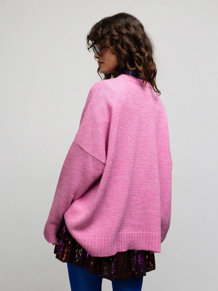 WE__ARE WARHOL KNIT SWEATER - TO THE DISCO