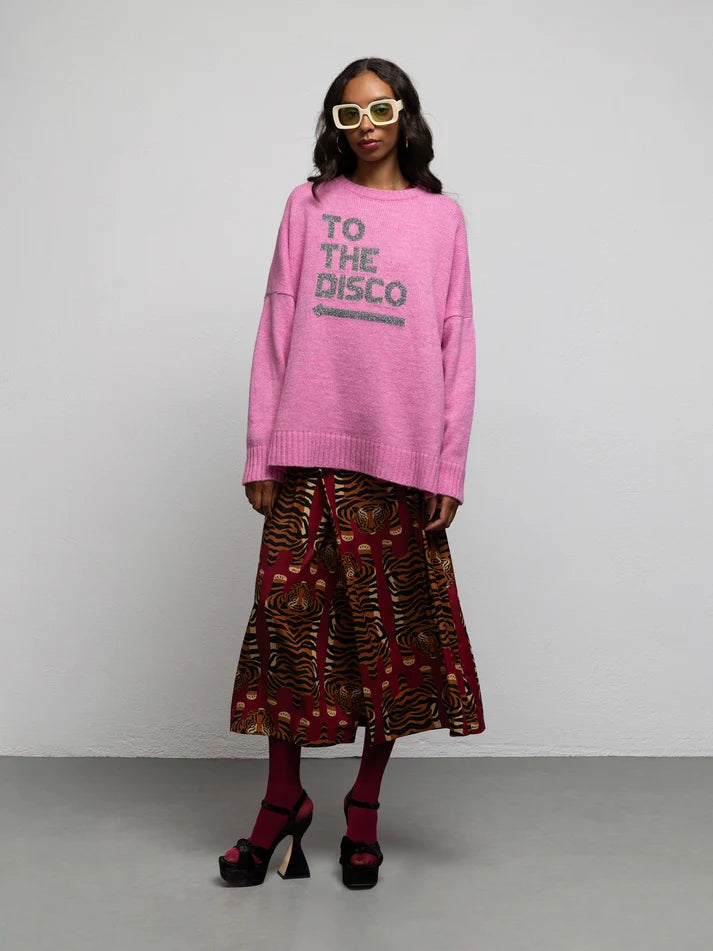 WE__ARE WARHOL KNIT SWEATER - TO THE DISCO