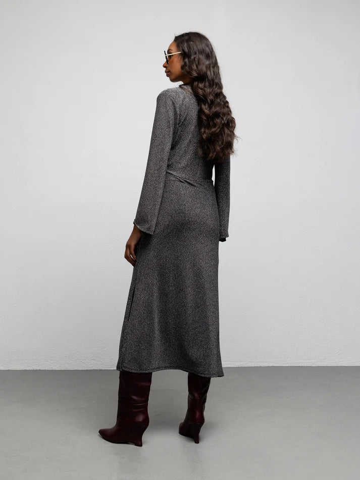 WE__ARE AMANDA DRESS - SILVER