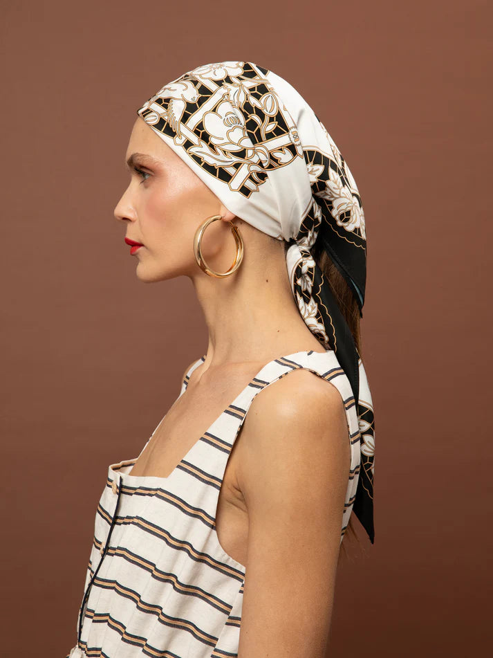 WE__ARE SATIN SCARF/TOP - SEMEDAKI