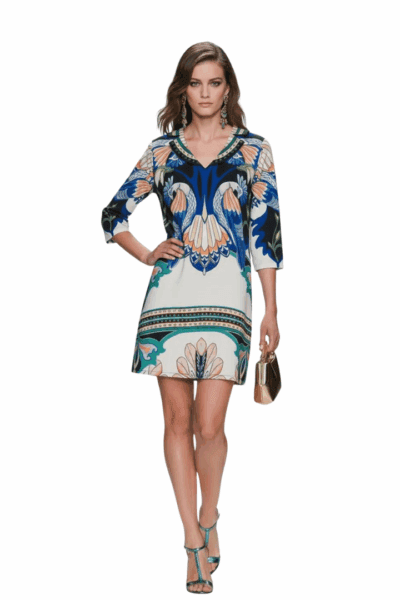 EXOTIC MIRAGE MINI DRESS BY EIRIANNA | PRINTED SHORT DRESS